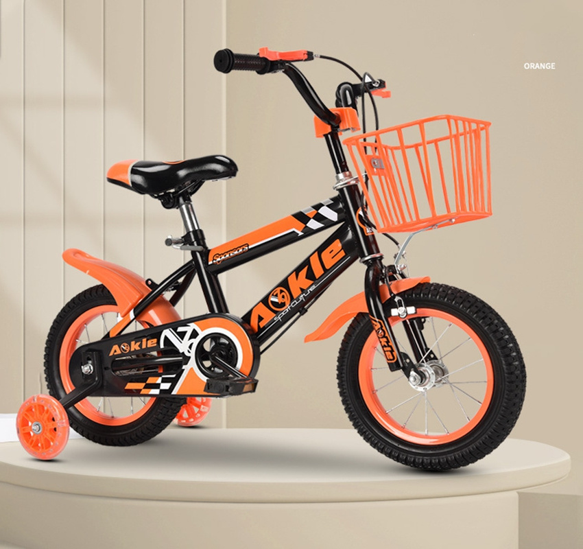 High quality bicycle four wheeler children's bicycle with push rod learn to drive outdoor sports