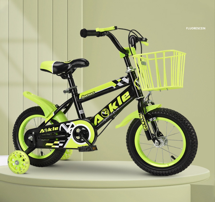 High quality bicycle four wheeler children's bicycle with push rod learn to drive outdoor sports