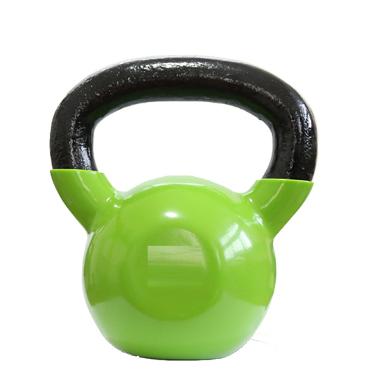 Wholesale  Fitness Powder Coated Kettlebell Handle Cast Iron Kettlebell Competition