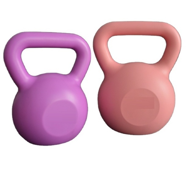 Wholesale  Fitness Powder Coated Kettlebell Handle Cast Iron Kettlebell Competition