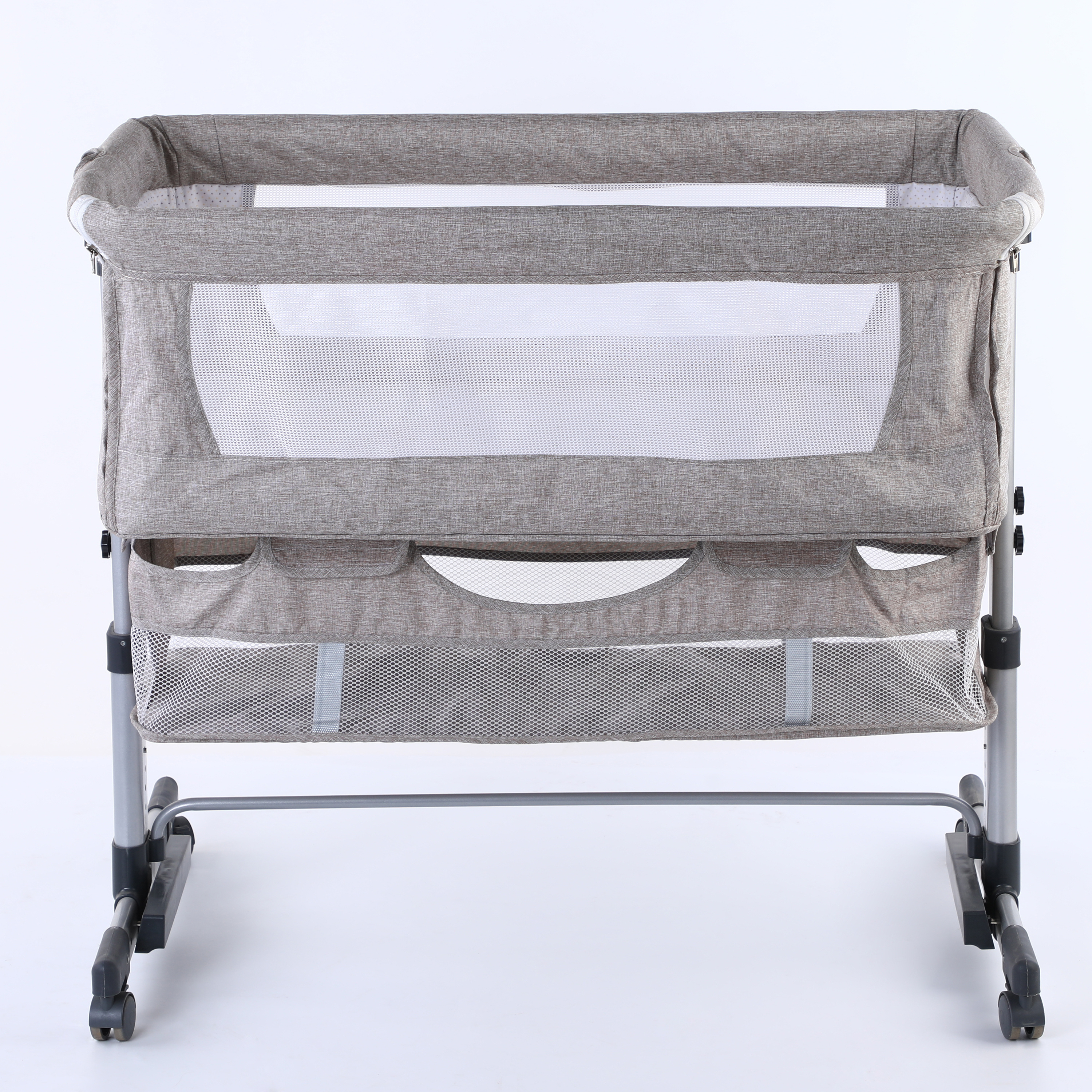 Cradle Swing Crib Newborn Furniture Detachable Crib Portable Folding Crib