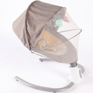 Electric baby swing cribs baby electric cradle swing and music baby rockers