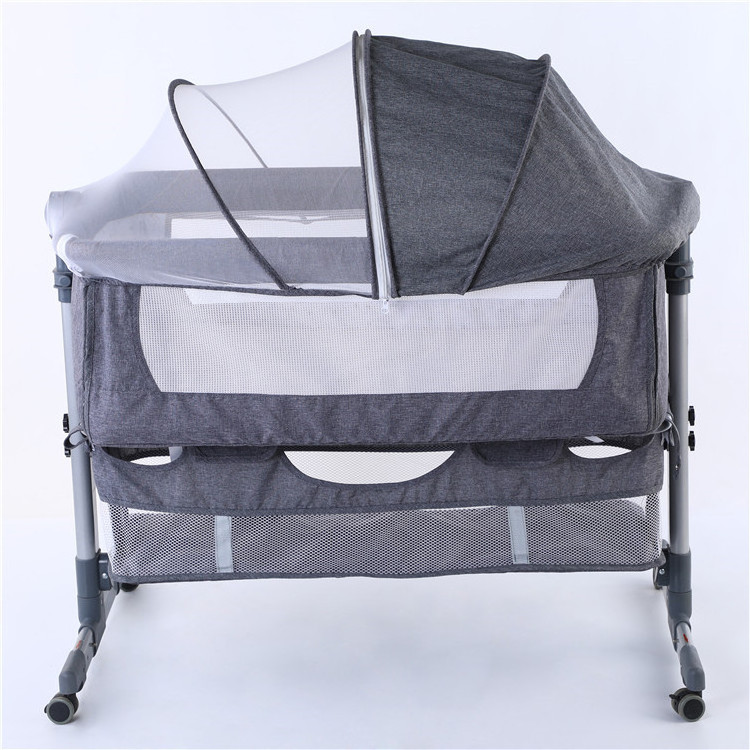 New born adjustable baby bassinet cot baby bed baby crib with wheels