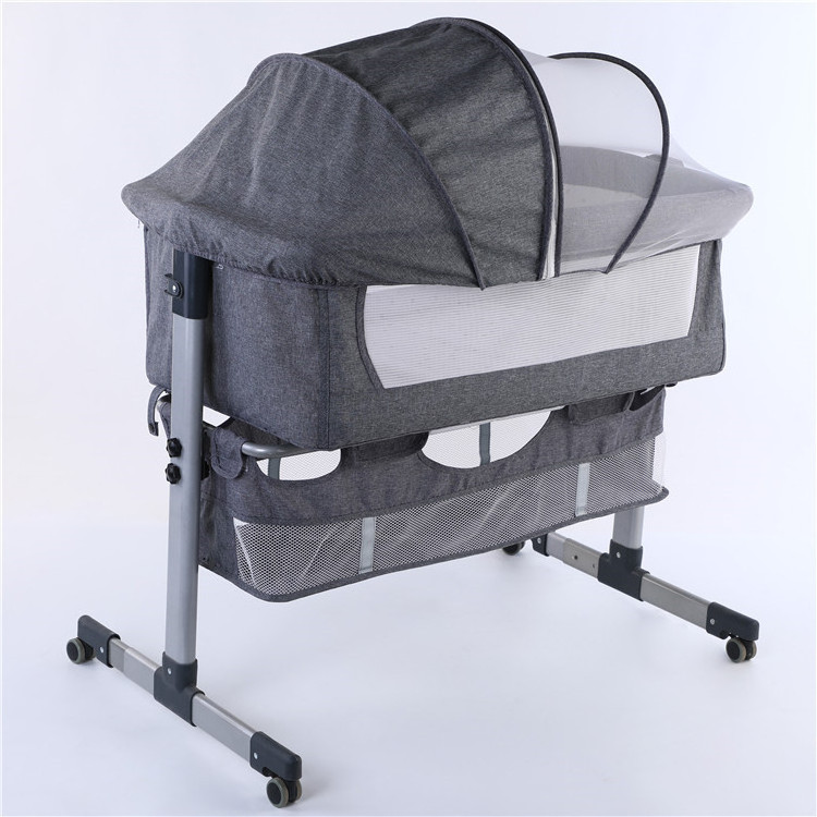 New born adjustable baby bassinet cot baby bed baby crib with wheels