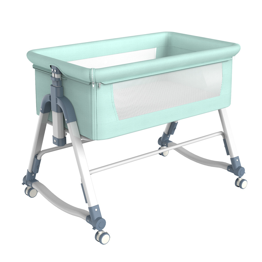 Factory price hot-selling cradle rocking crib The latest design can be discounted