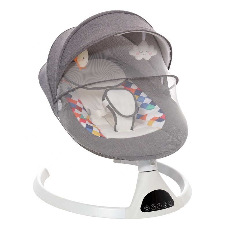 Multi functional and portable baby rocker electric automatic swing and chair baby swing chair