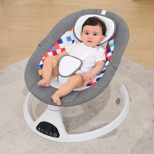 Custom wholesale auto baby swing electric crib cradle infant baby automatic cradle swing