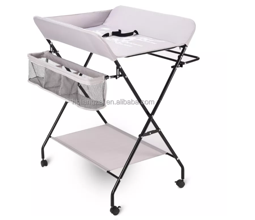 Portable Baby Changing Table, Foldable Changing Table Dresser Changing Station for Infant