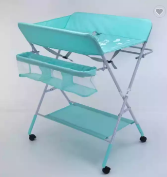 Portable Baby Changing Table, Foldable Changing Table Dresser Changing Station for Infant