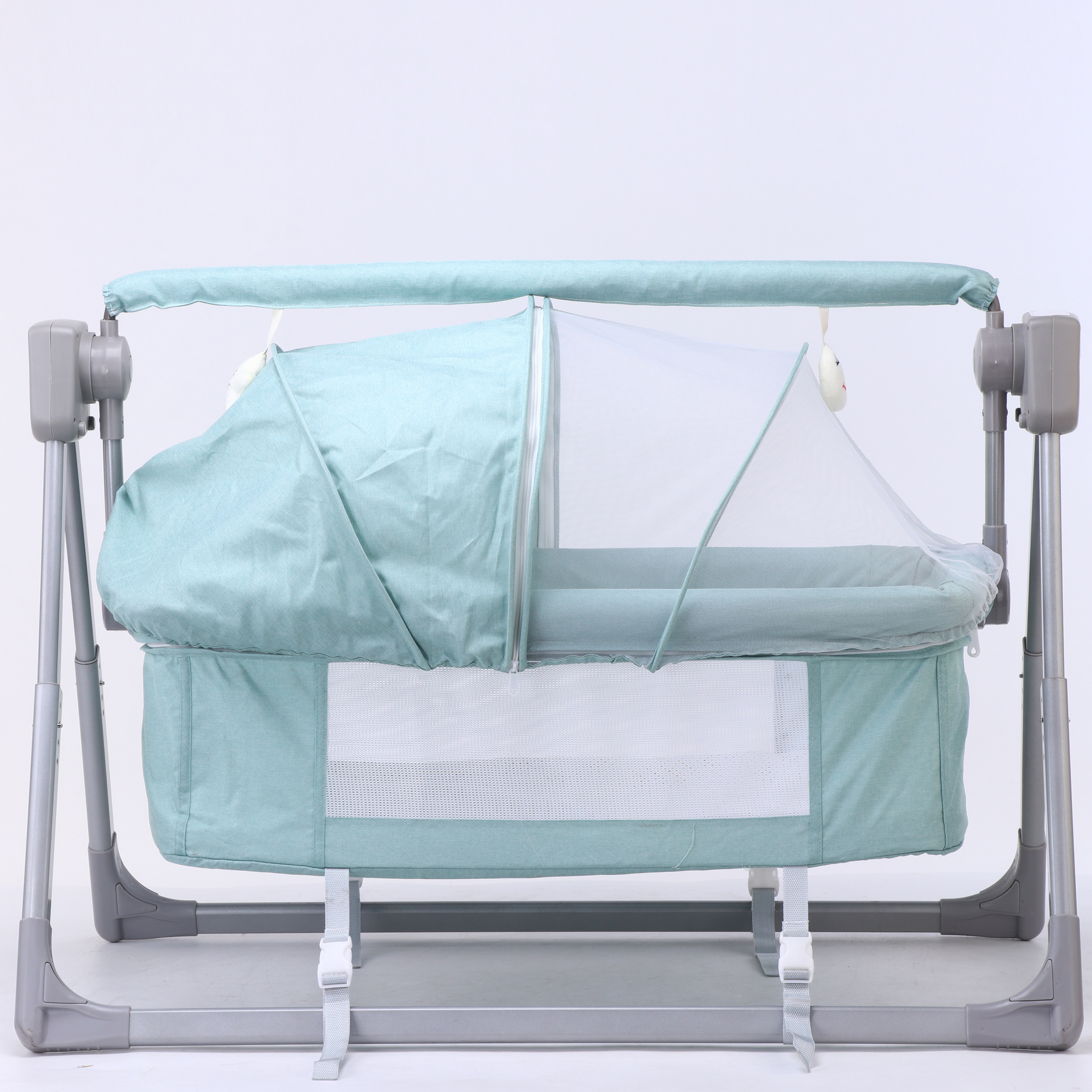 Factory hot sale baby crib basket baby music bed adjustable speed bed, factory direct sales