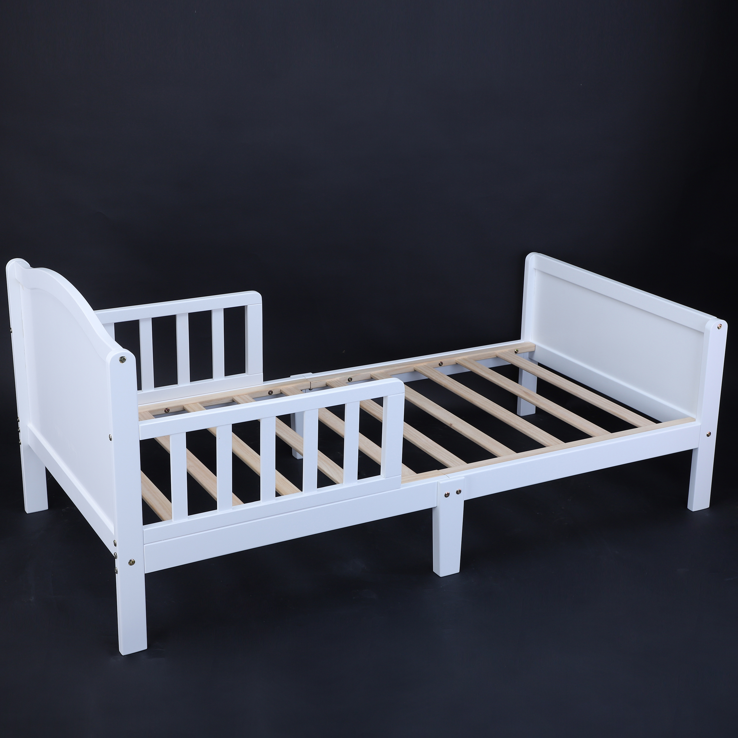 Chinese factory direct selling bedroom bed furniture high-grade wooden children's toddler bed floor bed