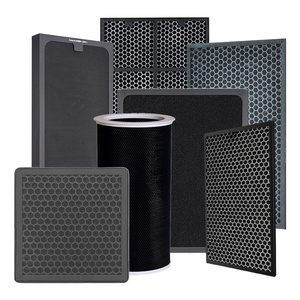 Carbon active charcoal filter for home activated carbon replacement filter cube shape honeycomb activate carbon filter