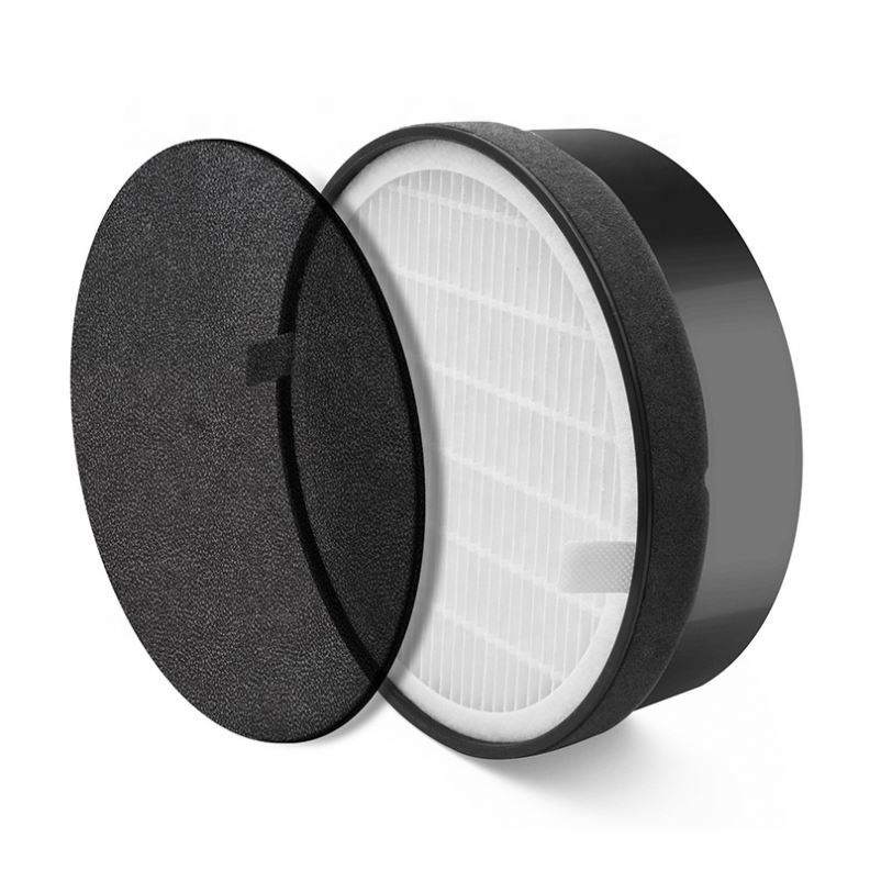 Fits for Levoit Round home air purifier hepa filter Activated carbon filter material