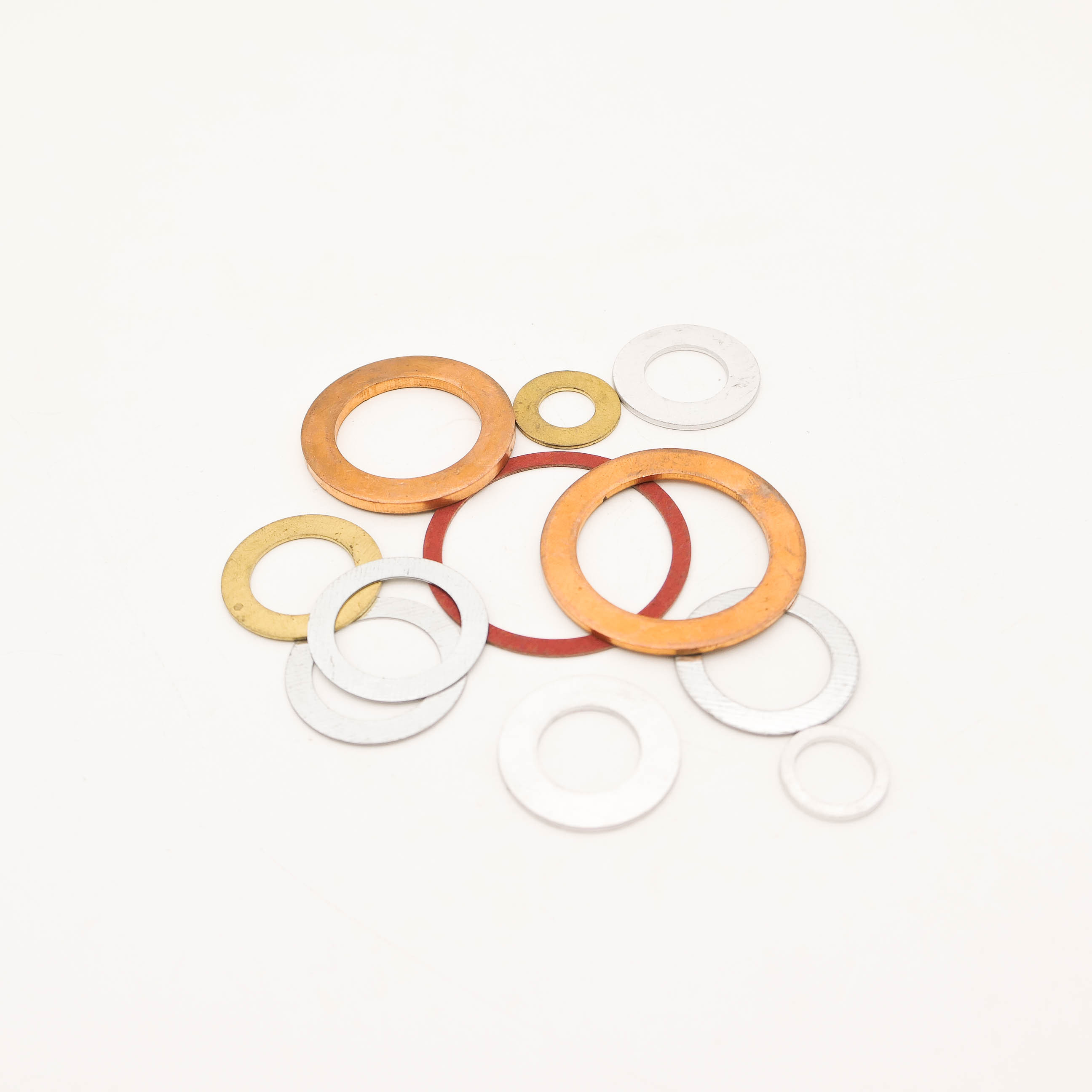 Marine fuel injector truck 24mm 14mm 1.5mm thick copper washer gasket oil seal Interface seal for brake system