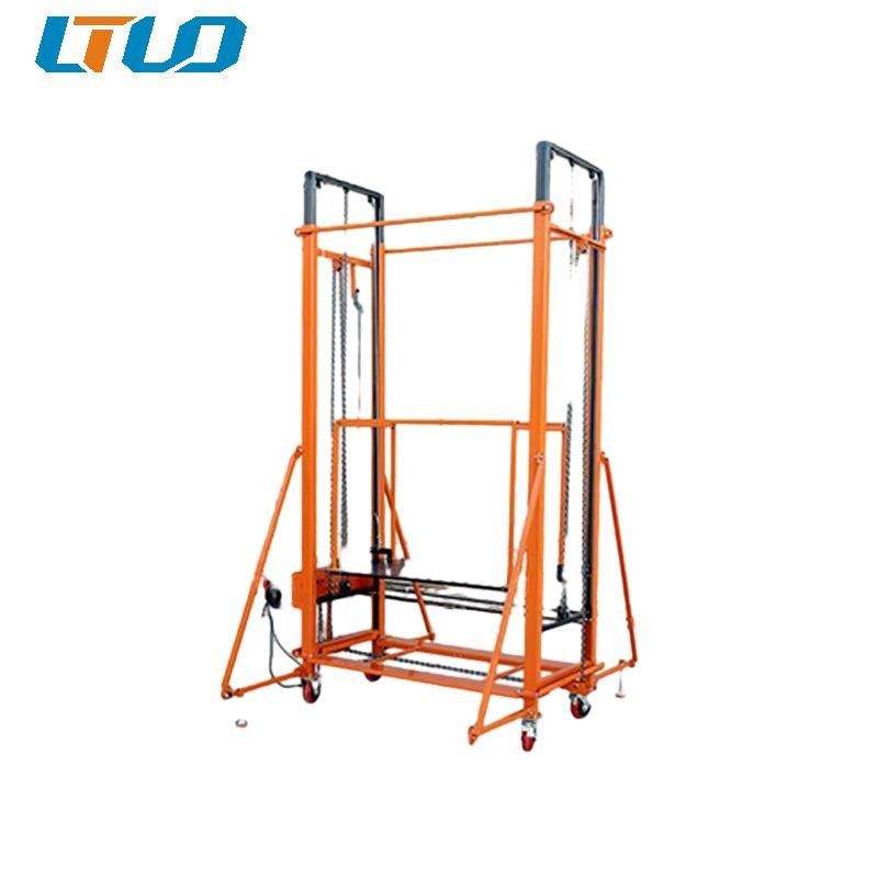 Mobile hydraulic aluminum electric scaffold hoist lifting scaffolding (load 500 kg)