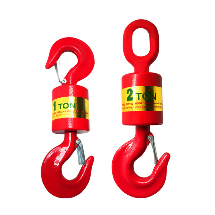 CE G80 Deep Throat Clevis Grab 1t Special 360 Rotary Hook For Oil Field foundry work