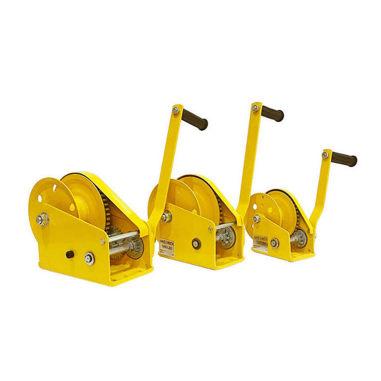 500 kg light duty self locking hand operated small lifting manual winch