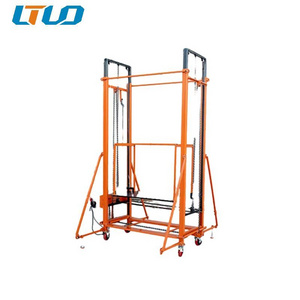 Multiple models mobile lifting platform foldable electric scaffolding lift for building construction