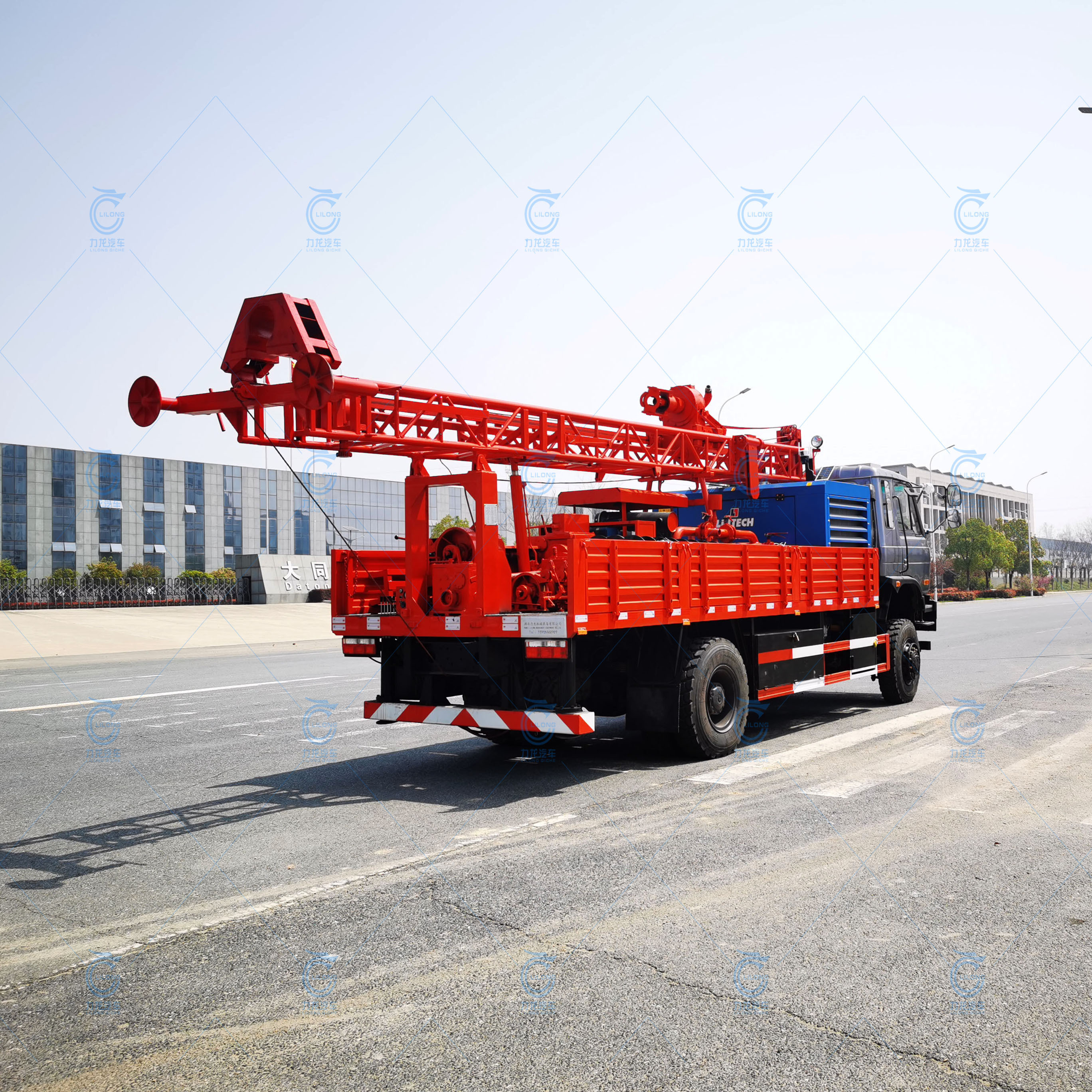 Multifunctional DPP 100m rig well machine water well drilling rigs for wholesales