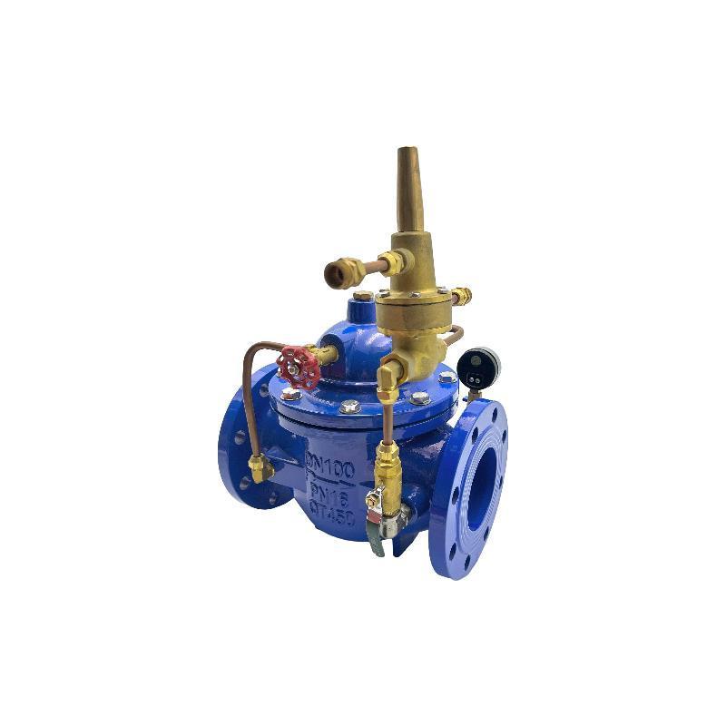 ductile iron flange lock gate with soft sealing for front tap water meter delphi control valve mafacturee