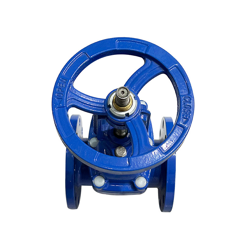 pn16 dn50 dn80 hand wheel wedge type stainless steel non rising stem flange gate valve mechanical 8