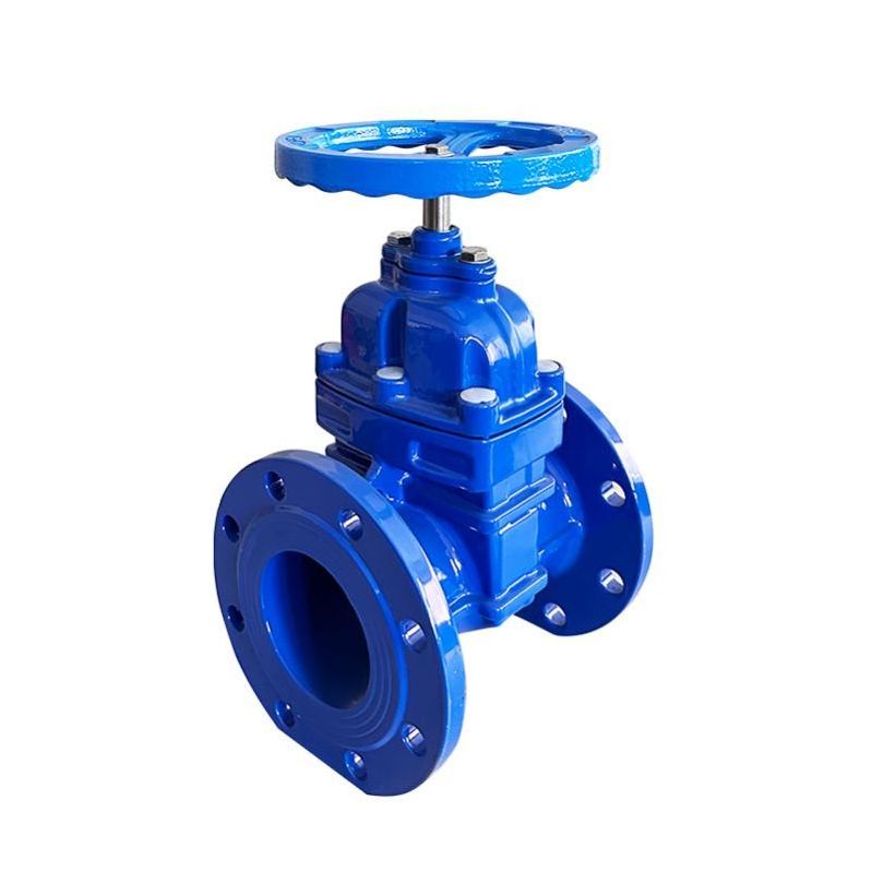 pn10 5 inch electric hydraulic ceramic wafer carbon steel knife slag discharging slurry gate valve