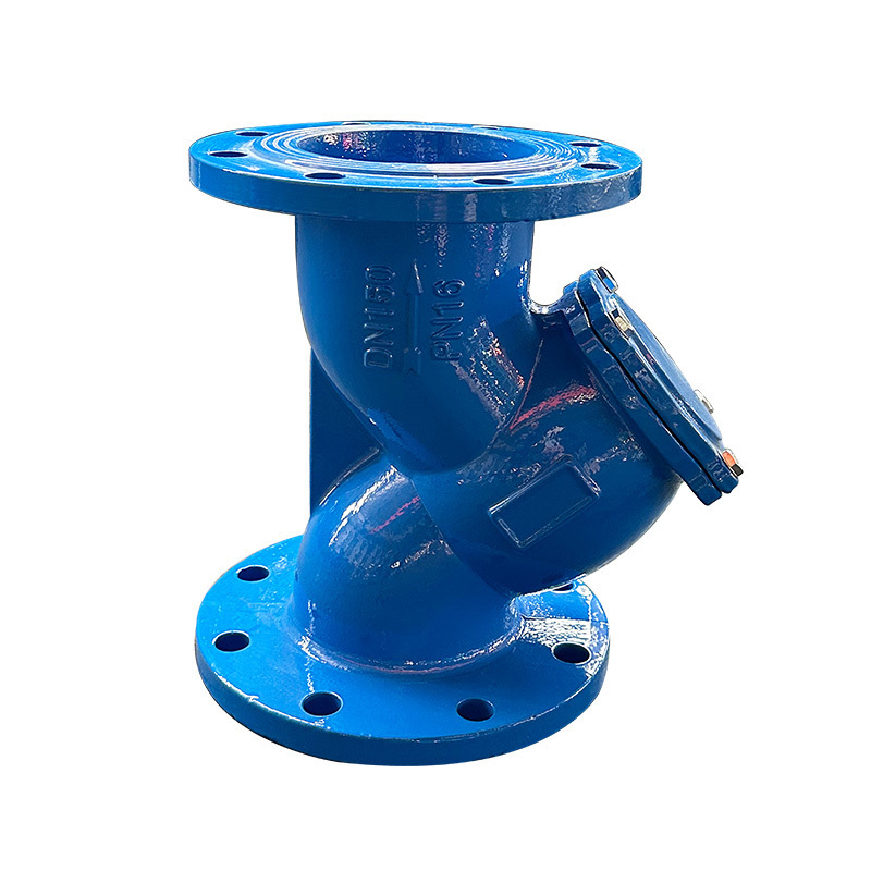 flange diaphragm valve, One-Stop Supply, Thickened Ductile Iron Material, Water Y-Filter