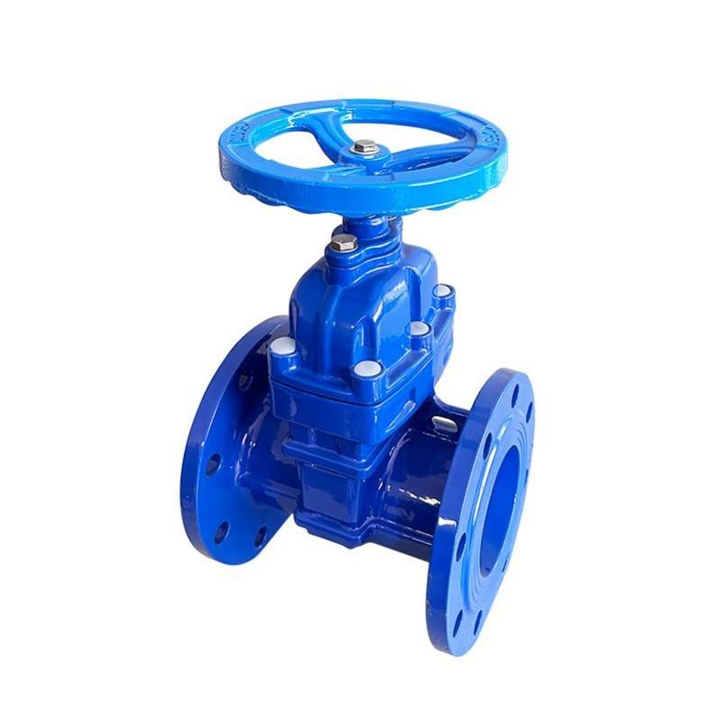 pn10 5 inch electric hydraulic ceramic wafer carbon steel knife slag discharging slurry gate valve