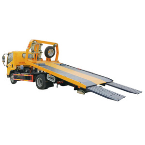 china brand wreker truck 4*2 tow truck rollback wrecker bed for sale