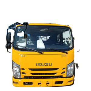 ISUZU ELF camion diesel 2 ton cargo truck double cabins commercial 4KH1 engine 120 hp trucks for sale