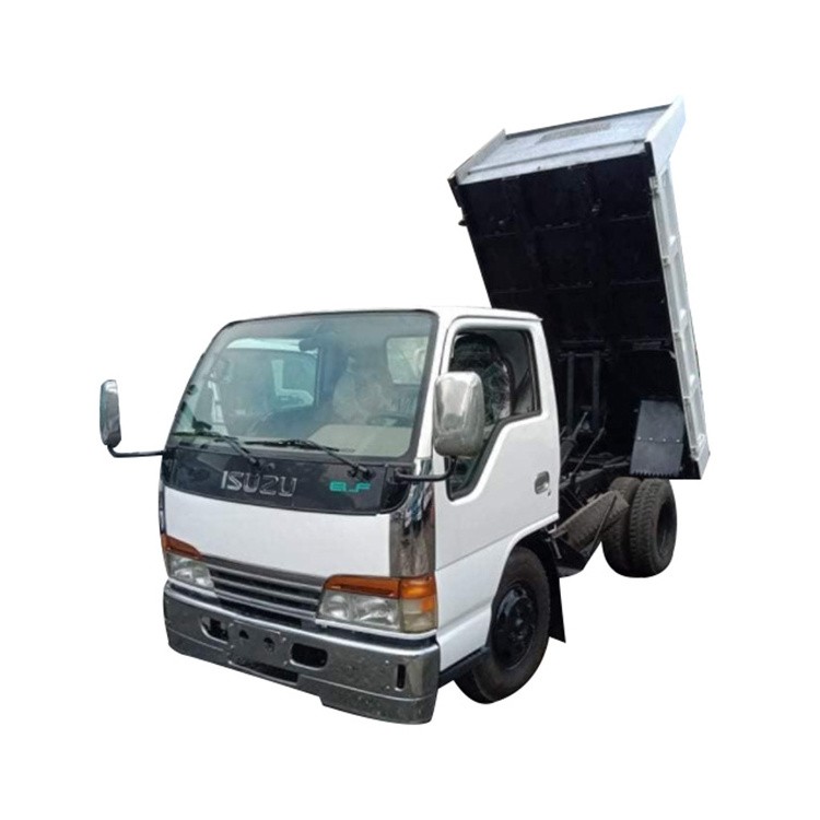 USED ISUZU 5T 4x2 mini isuzu euro 4 flatbed truck with 109 - 250hp