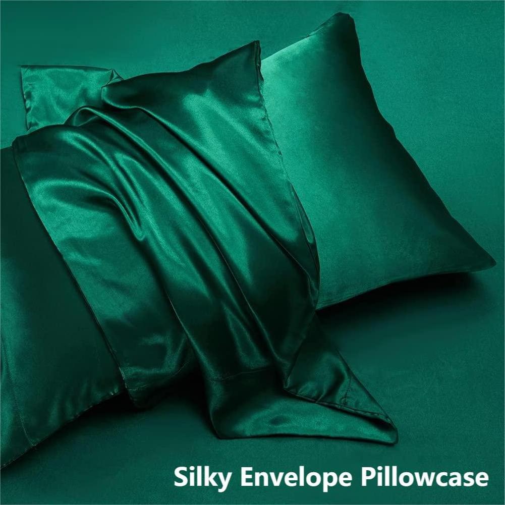 Main Satin Product Silk Like Duvet Cover Set Hot selling Silky Satin Duvet Cover Set