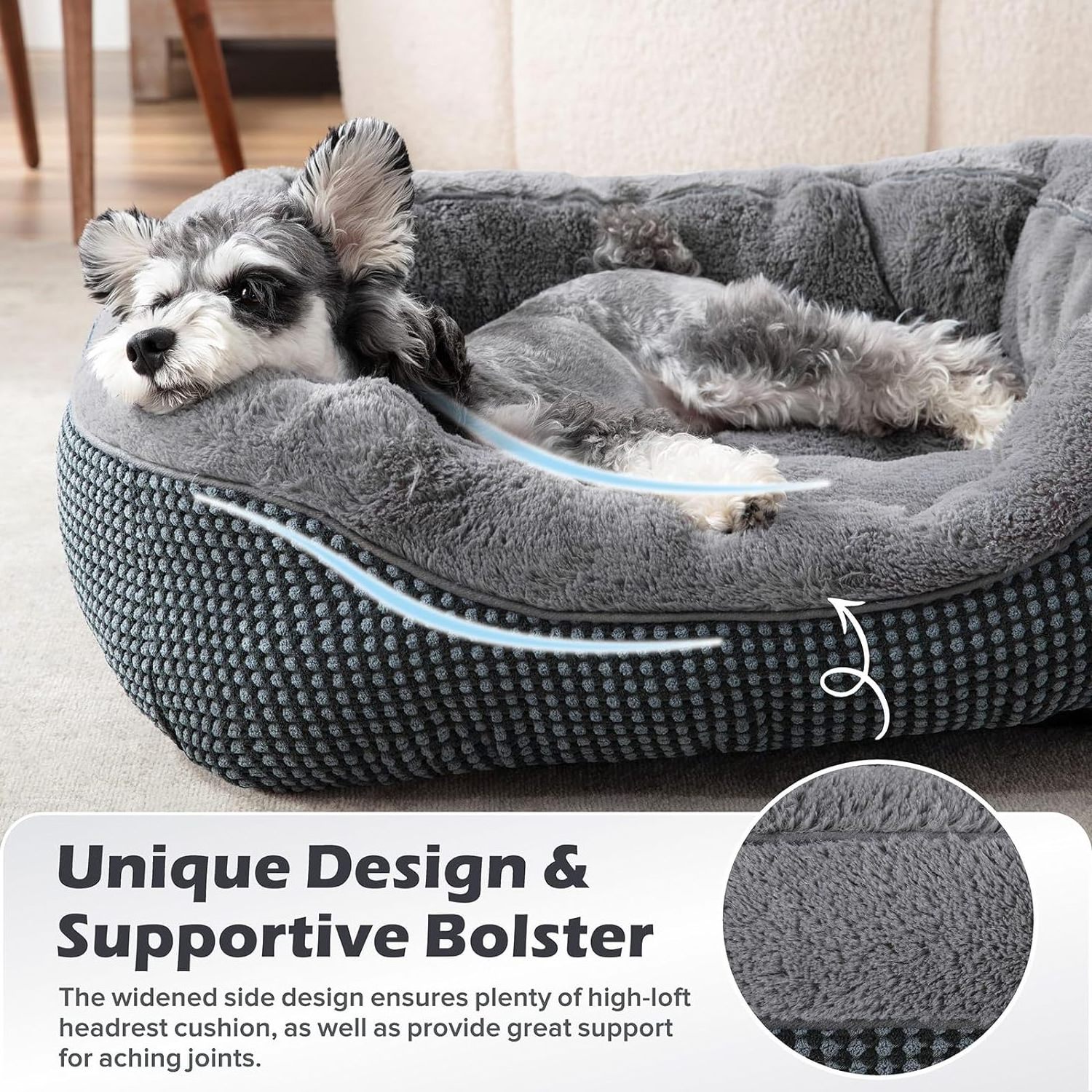 High Quality Durable Dog Beds Rectangle Cute Pet Bed For Dog And Cat Warming Soft Pet Sleeping Bed