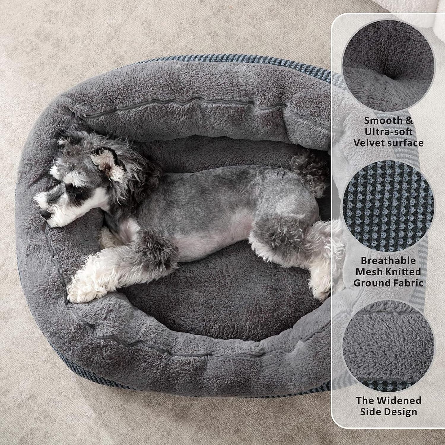 High Quality Durable Dog Beds Rectangle Cute Pet Bed For Dog And Cat Warming Soft Pet Sleeping Bed