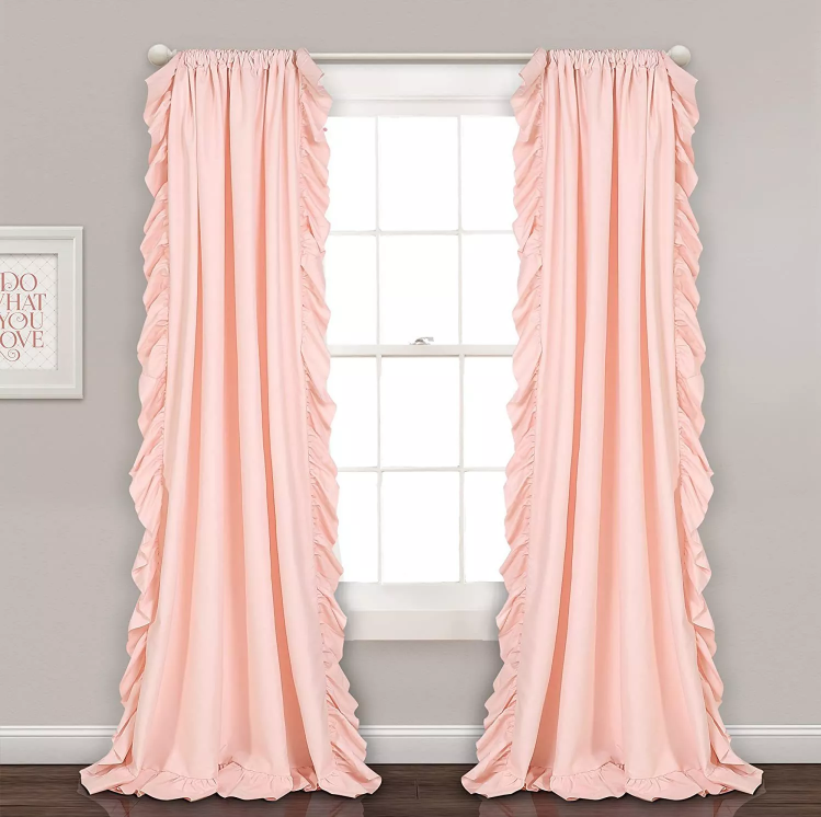 100% Polyester French curtain design for bedroom window decoration turkish curtains