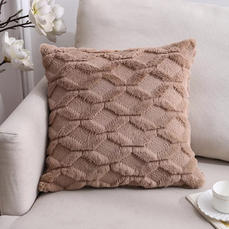 Wholesale Geometric Quilting Velvet Tufted Reversible Decorative Throw Pillow Cover for Living Room Sofa Couch Kids Room Cafe