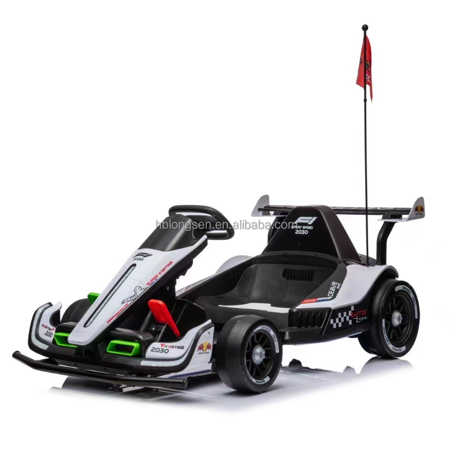 Lorda Crazy Cart Shift Ride-on Car 12v 24v Electric Drifting Go Kart For Kids Electric Car