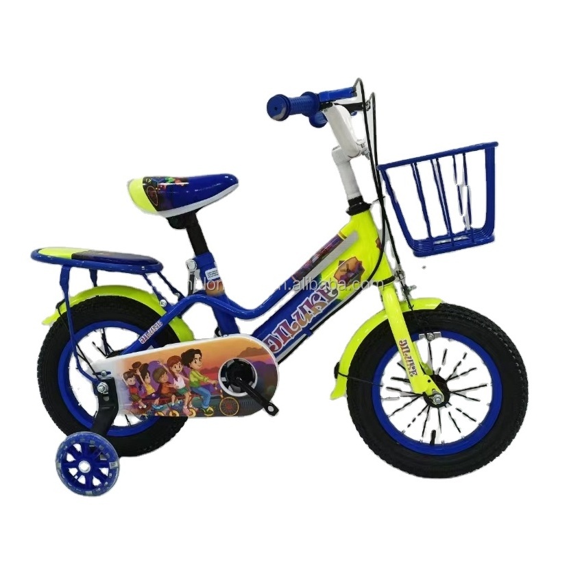 Cheap Price Factory High Carbon Steel Frame Kids Girls Cycle 12 14 16 18 Inch Children Bicycle Training Wheels Girls Riding Bike