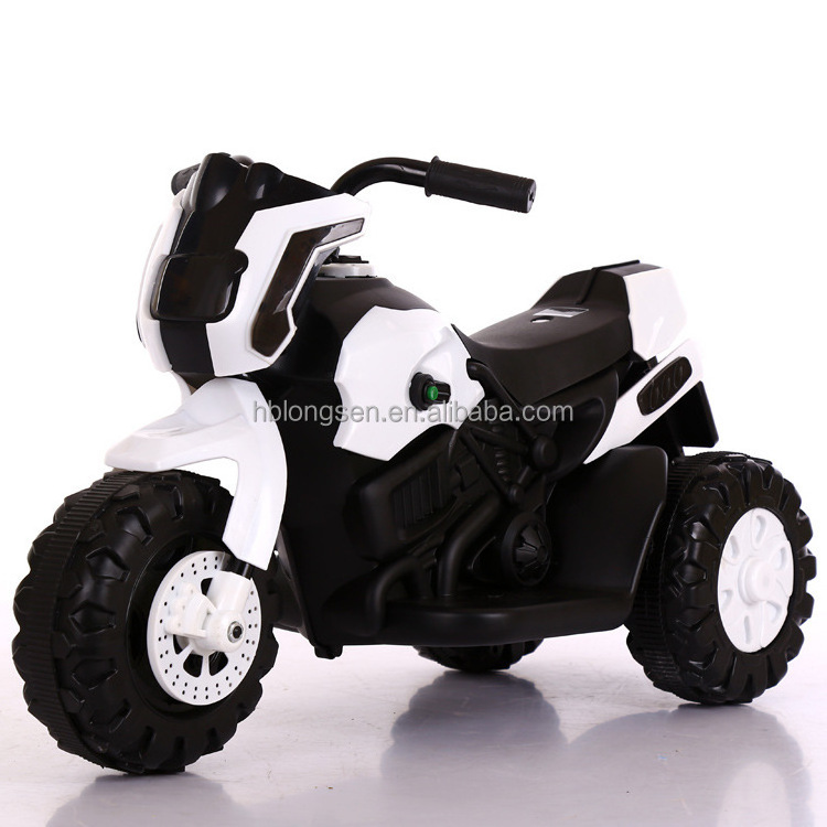 China Factory Baby Ride On Toy 3 Wheels Plastic Battery Power Kids Electric Motorcycle For Children