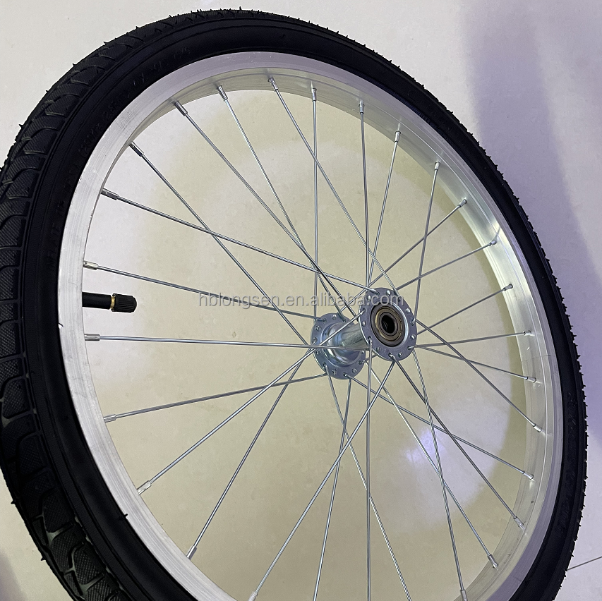 16x1.75 Airless Bicycle Tires Flat Free Pu Foam Wheel For Bike Trailers