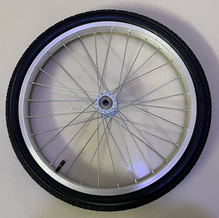 16x1.75 Airless Bicycle Tires Flat Free Pu Foam Wheel For Bike Trailers