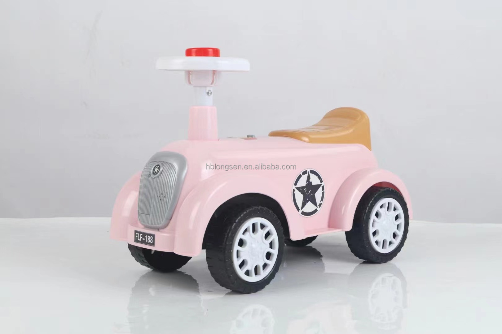 2023 Balance Bike China Kids Baby Slide Car Shaped Baby Walker No Battery Powered Four Wheels Ride On Mini Toy Car For Children