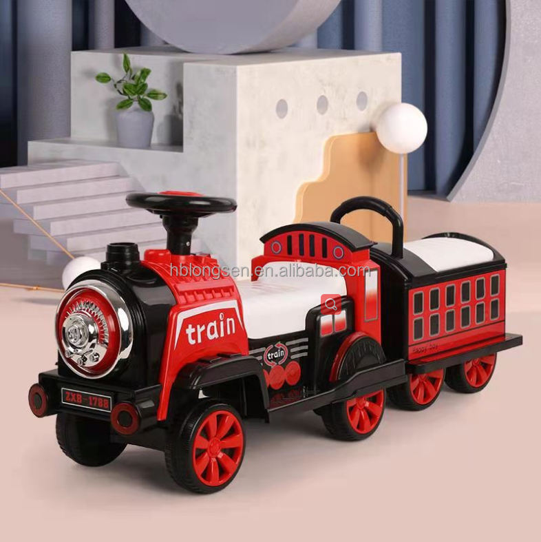 Best Selling Factory Price Baby Driving Ride On Trains Pedal Toy Car For Two Kids Sliding