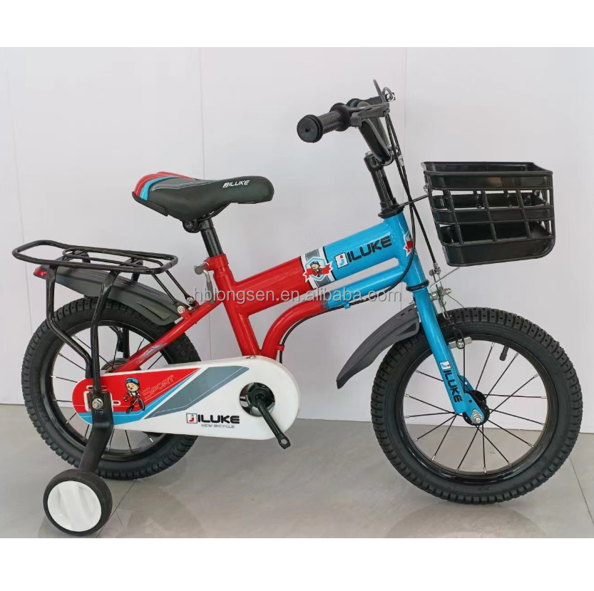 Cheap Price Factory High Carbon Steel Frame Kids Girls Cycle 12 14 16 18 Inch Children Bicycle Training Wheels Girls Riding Bike