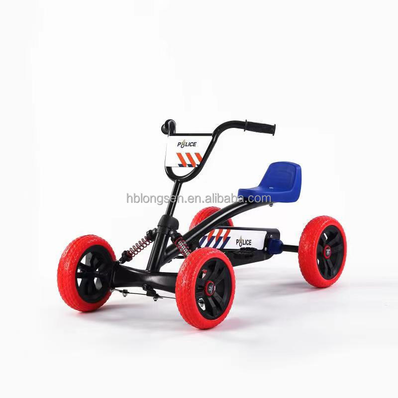 2023 New Kids Pink Mini Pedal Go Kart With Adjustable Seat Ride On Car For Kids