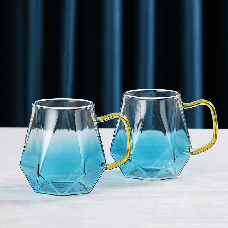 Wholesale glass water pitcher set Hand Made high Borosilicate glass water jug set