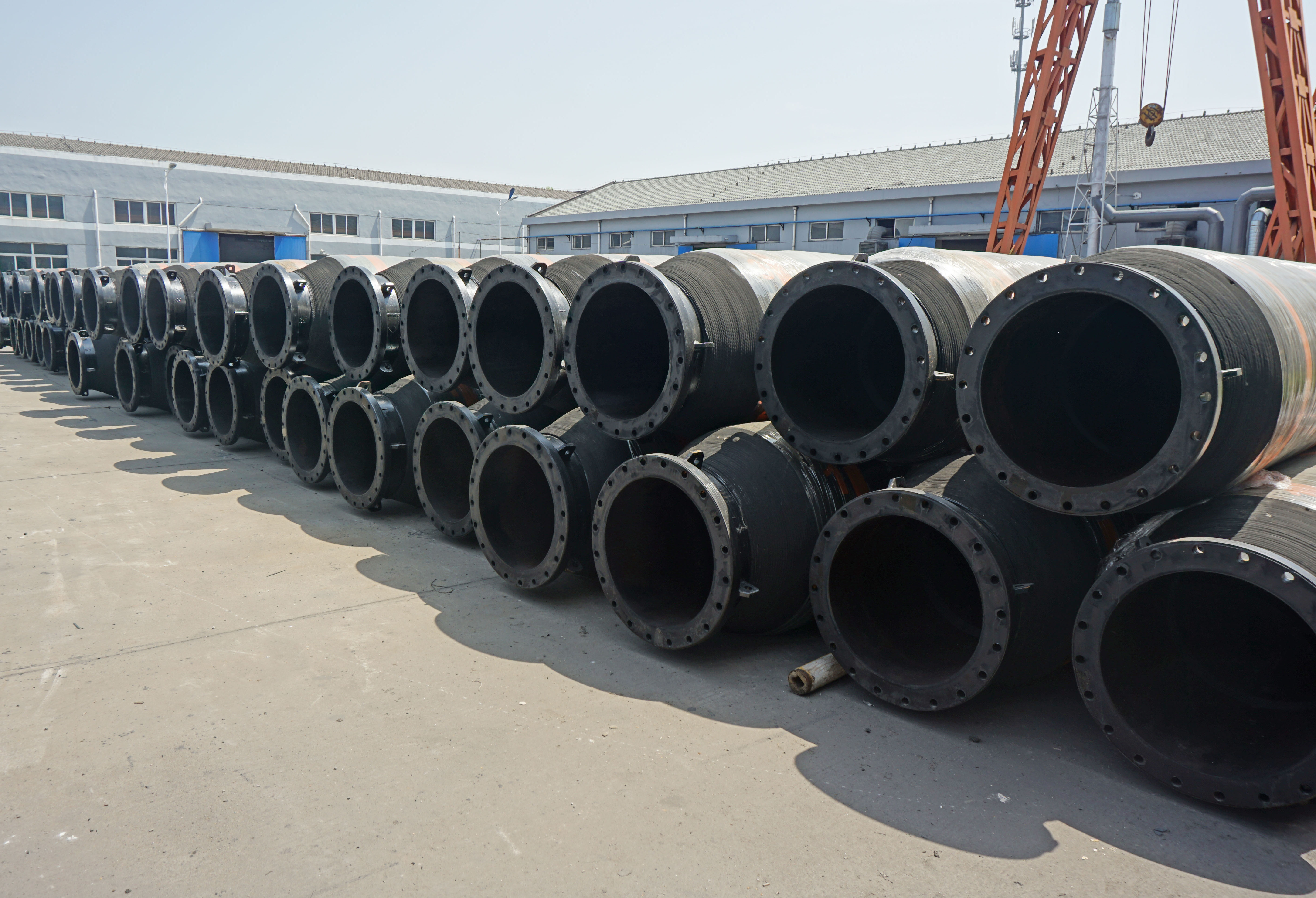 Wholesale gas station fuel hose flexible resin rubber hose industrial dock ship chemical plant special