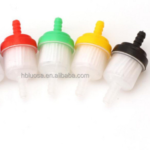 Gasoline Scooter motorcycle engine spare parts plastic fuel filter