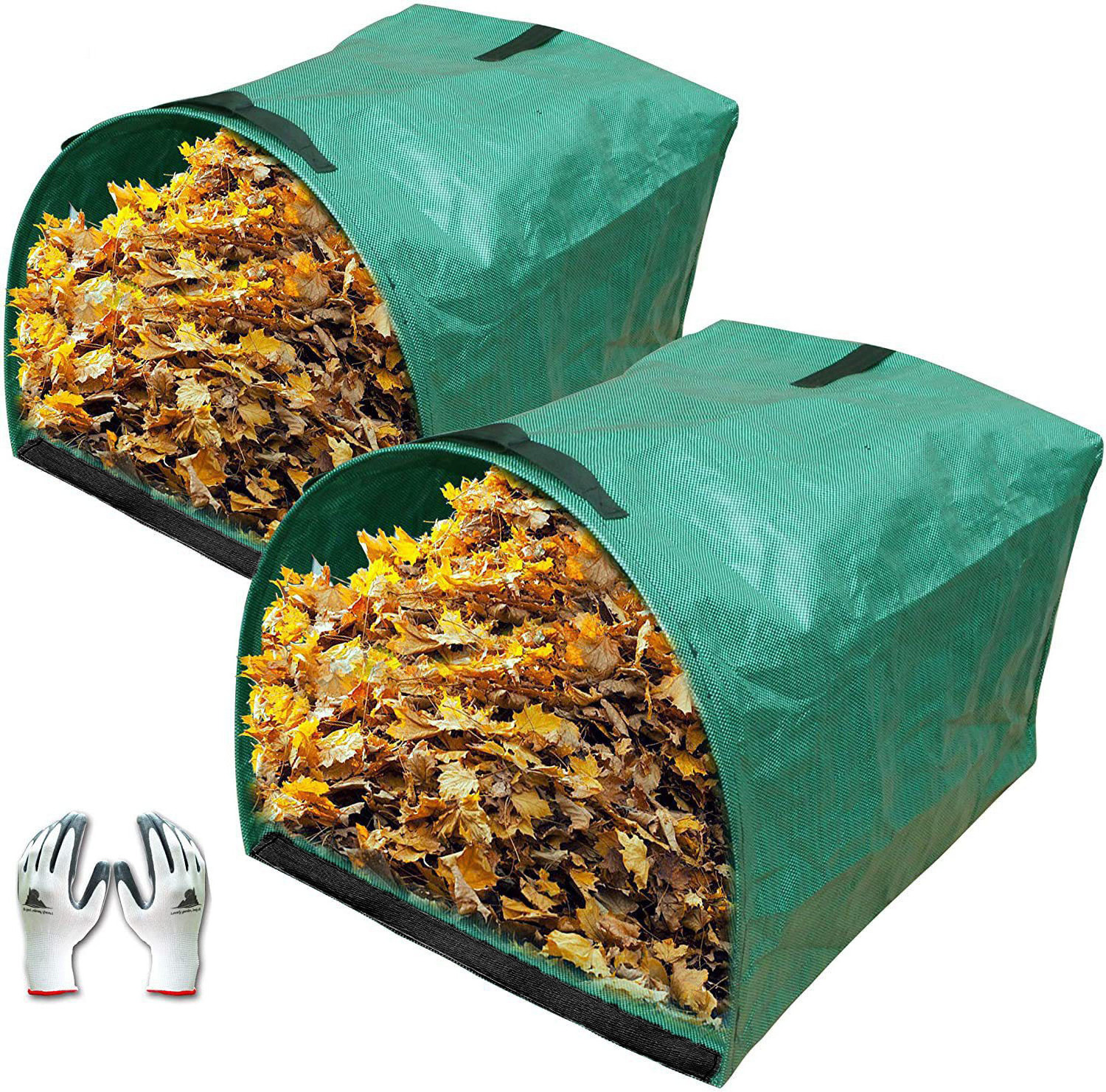 Large Capacity Garden Leaf and Weed Storage Bag Corrosion-Resistant and Eco-Friendly Made of PP for Outdoor Use