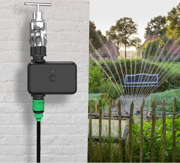 Sprinkler Timer Wi-Fi Water Timer Smart Garden Watering Timer Automatic WiFi Hose Faucet Controller APP Remote Control